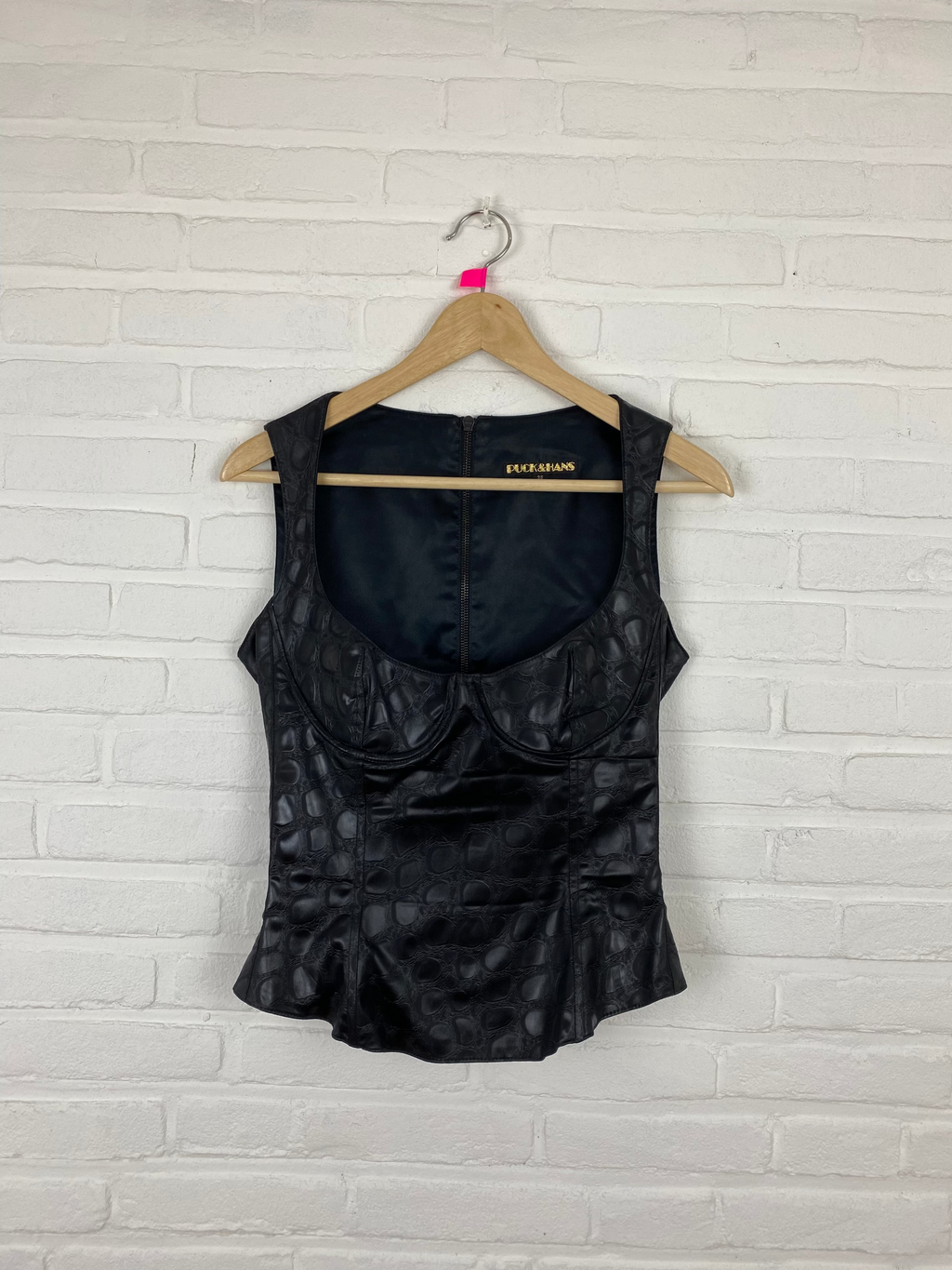 Puck & Hans zwarte top