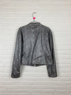 Slange biker jas