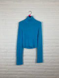 Blauwe fusy Monki top