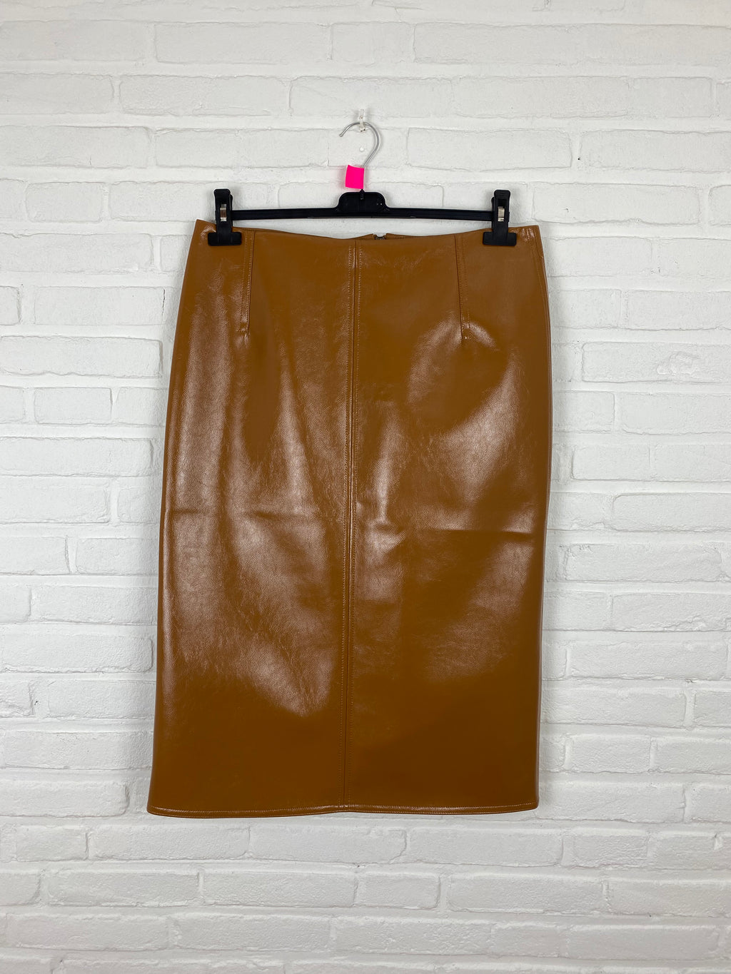 Faux leren rok