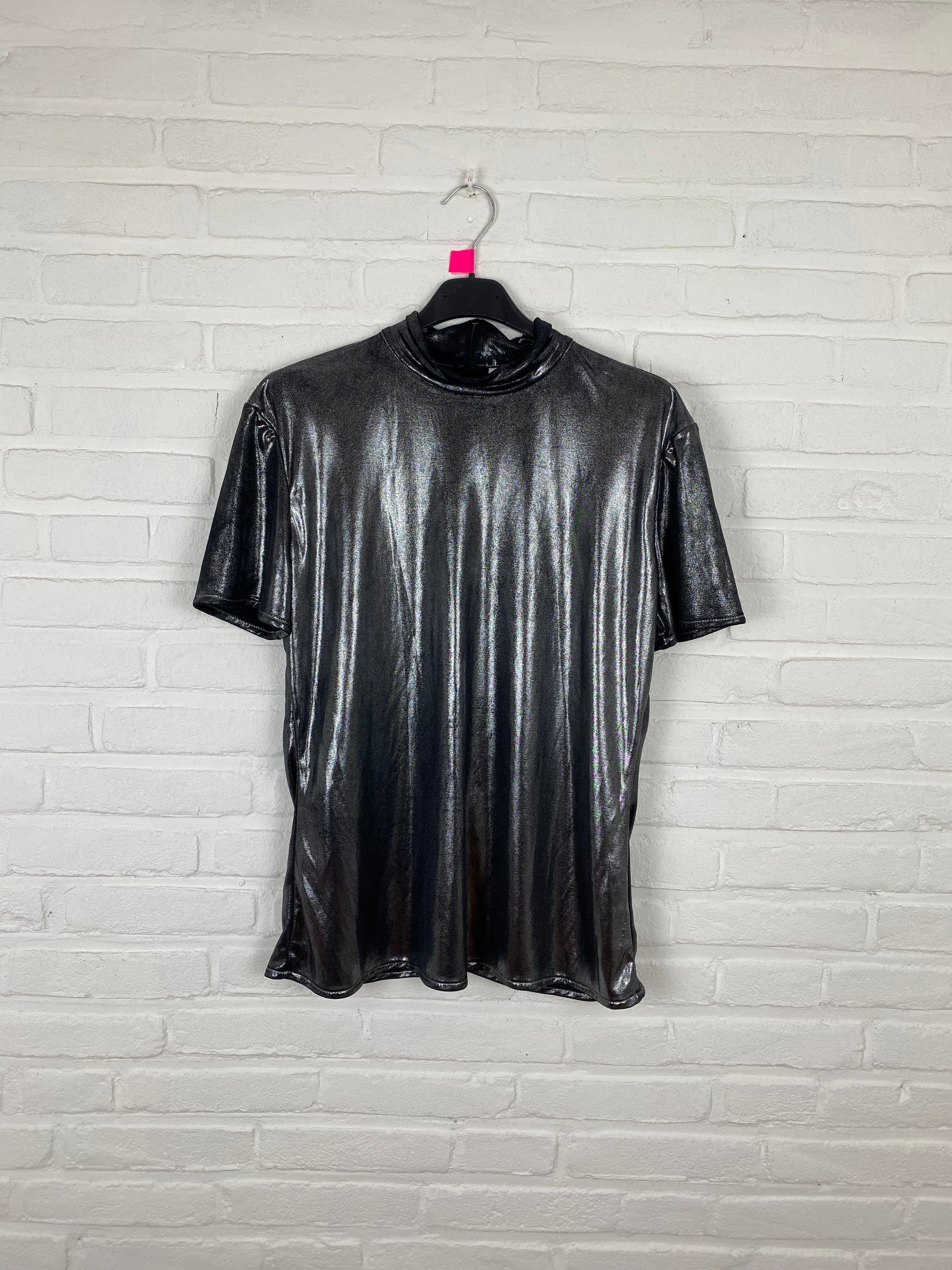 Zilvere top