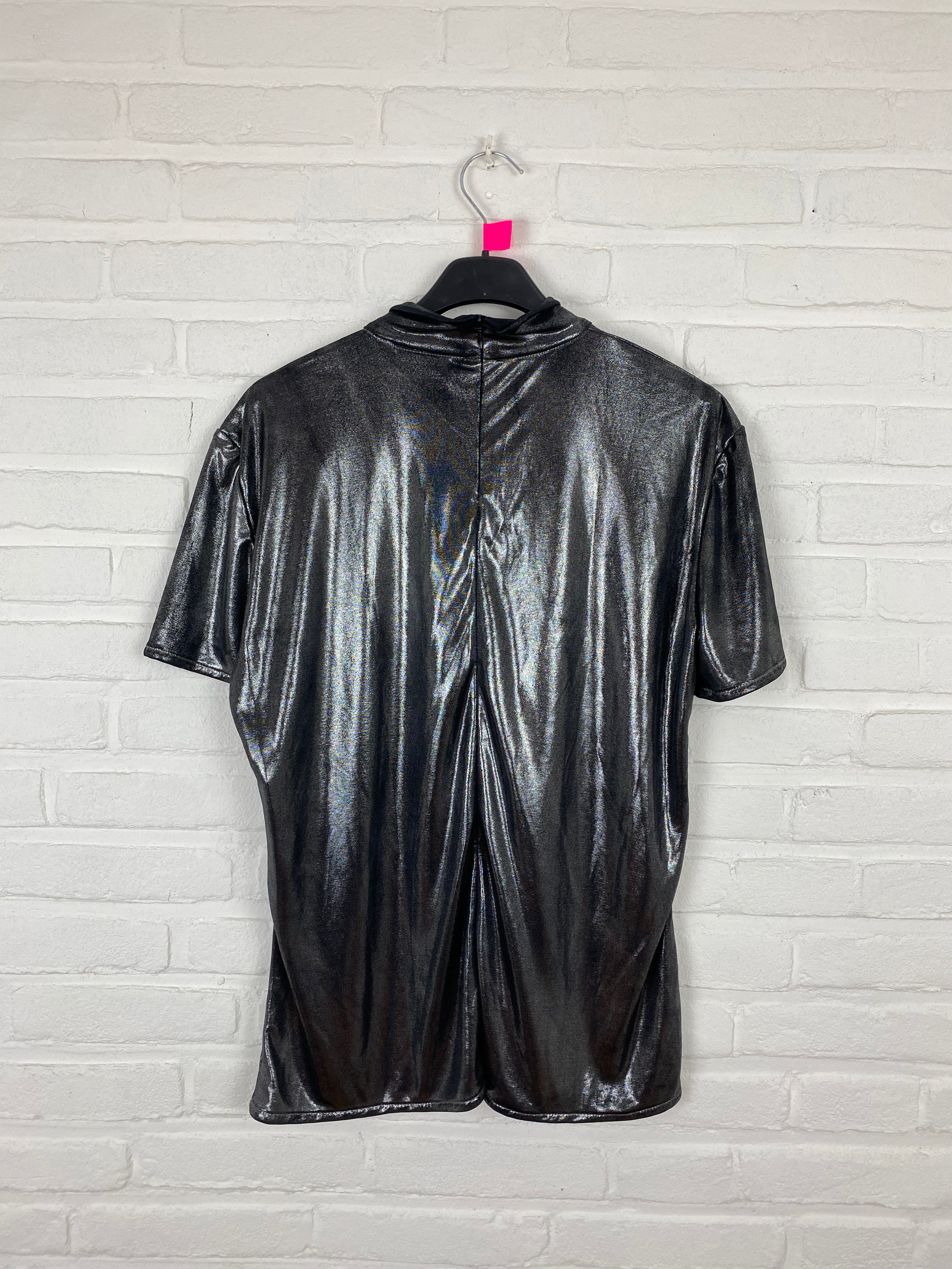 Zilvere top