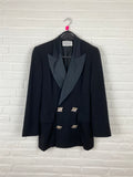 Blazer zwart met diamant details