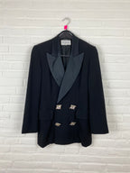 Blazer zwart met diamant details