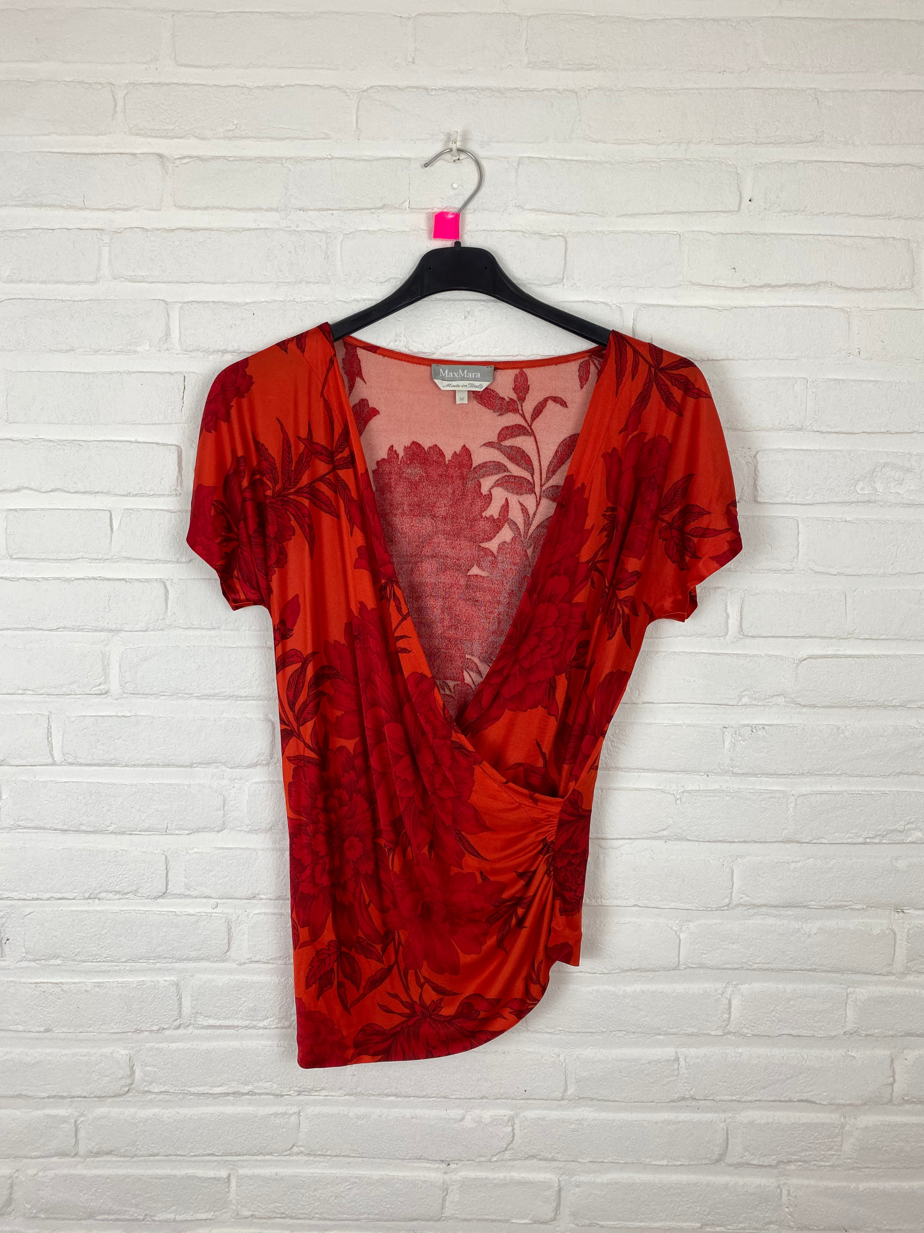 Max Mara wikkel top
