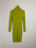 Lime groene jurk