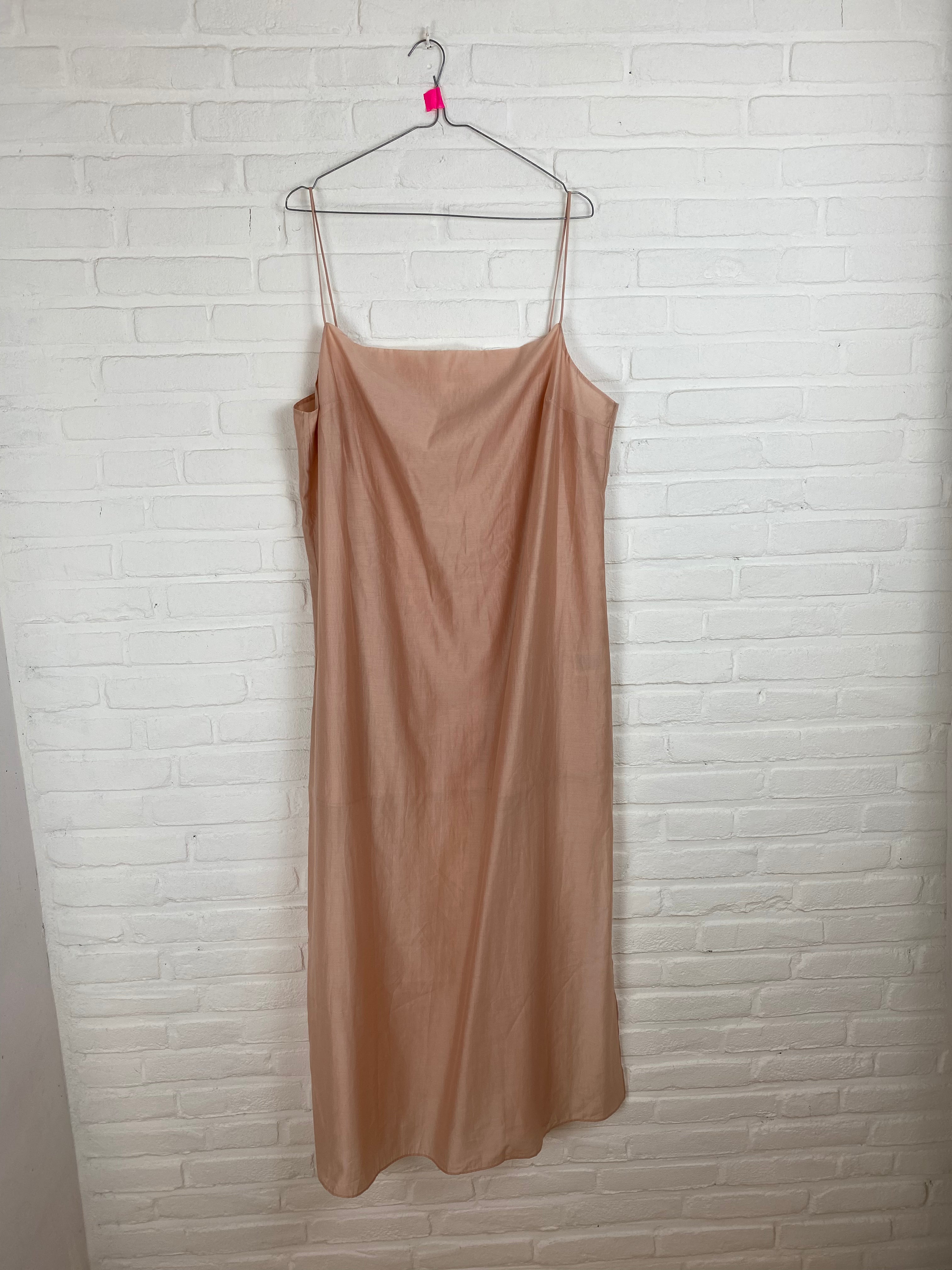 H&M roze lange jurk