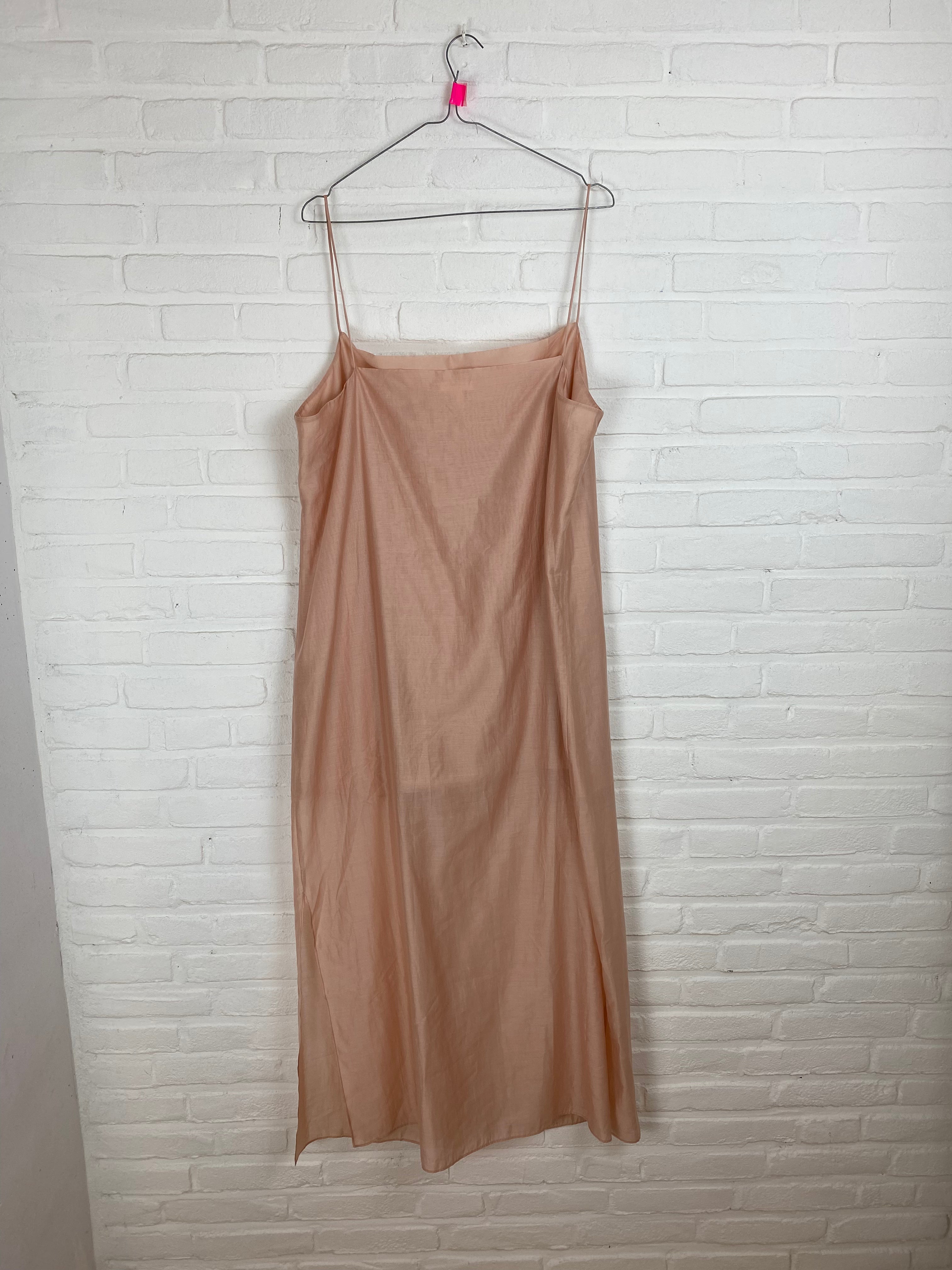 H&M roze lange jurk