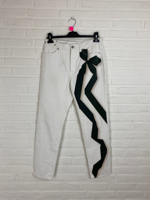 Dries van Noten broek met strik print