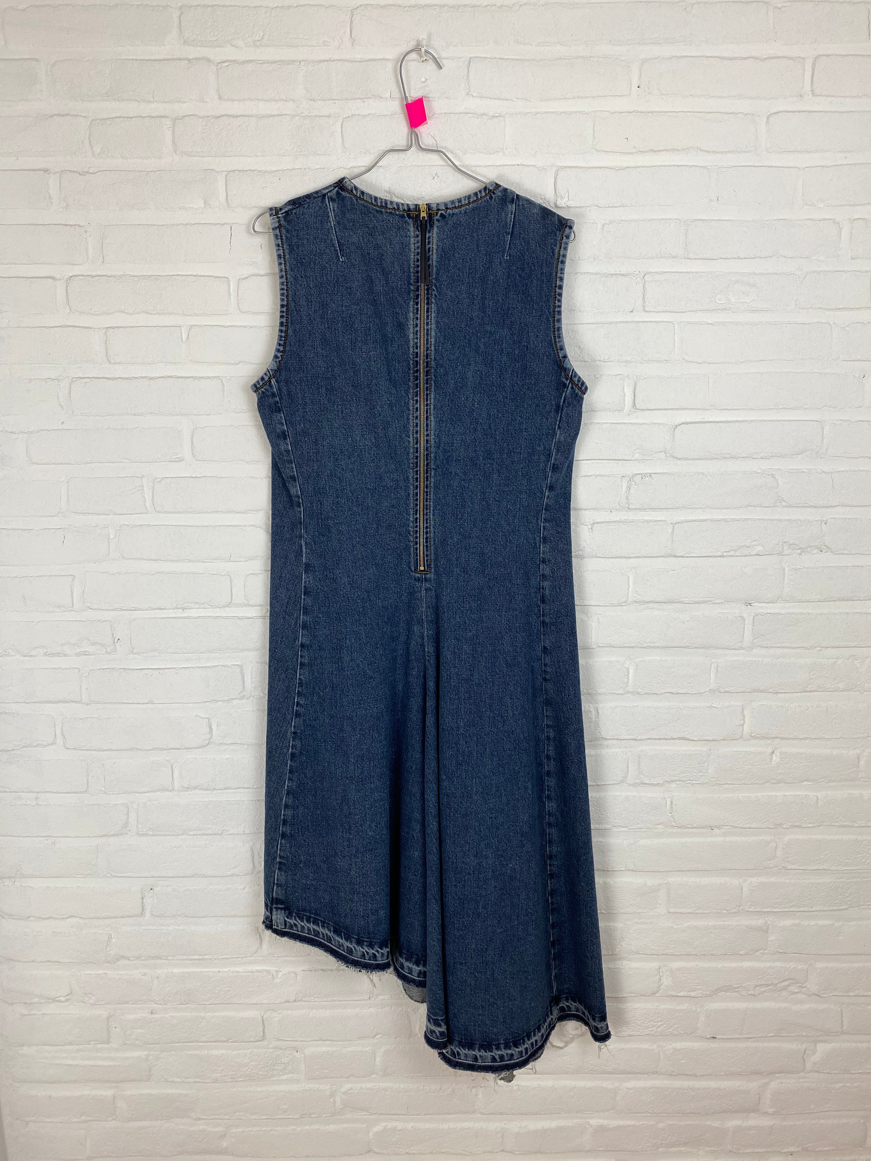Marni denim asymmetric dress