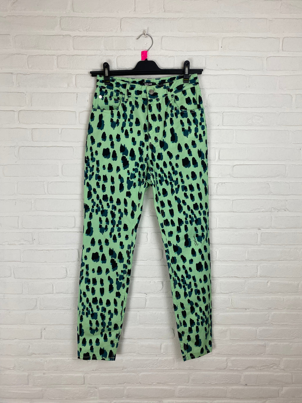 Just Cavalli broek met dierenprint
