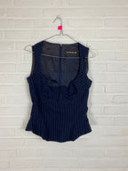 Top Puk & Hans pinstripe