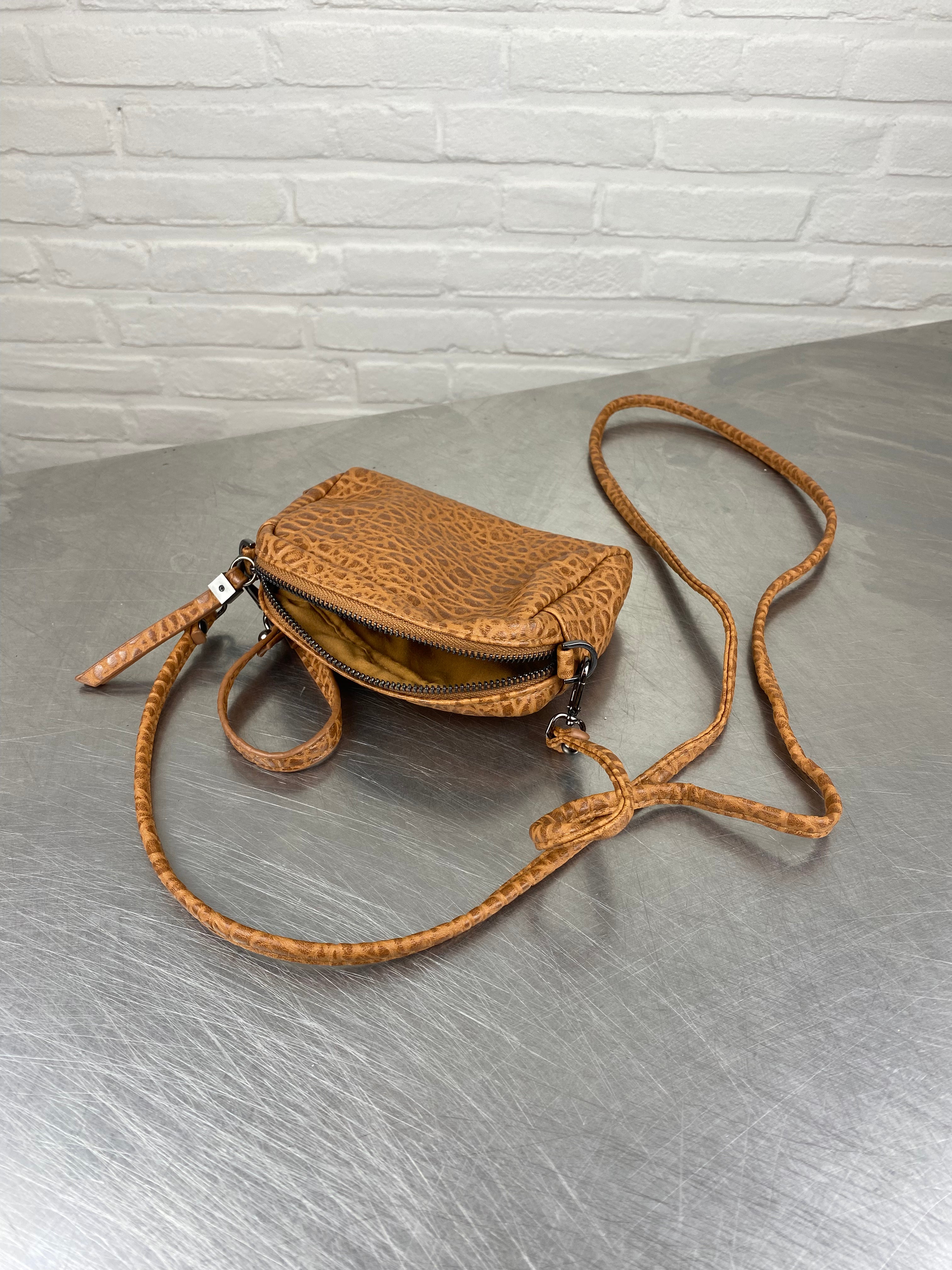 Bruin mini tasje