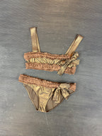 Jean Paul Gaultier Soleil bikini bruin