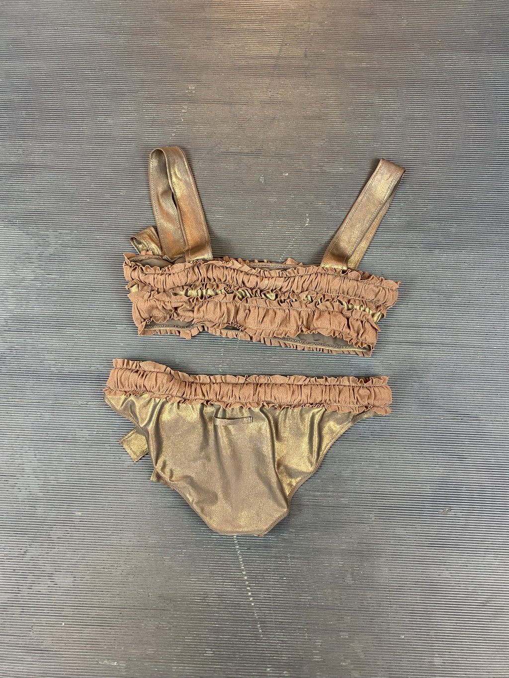 Jean Paul Gaultier Soleil bikini bruin