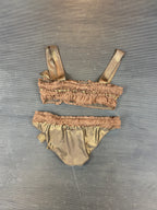 Jean Paul Gaultier Soleil bikini bruin